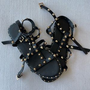 Studded Sandals